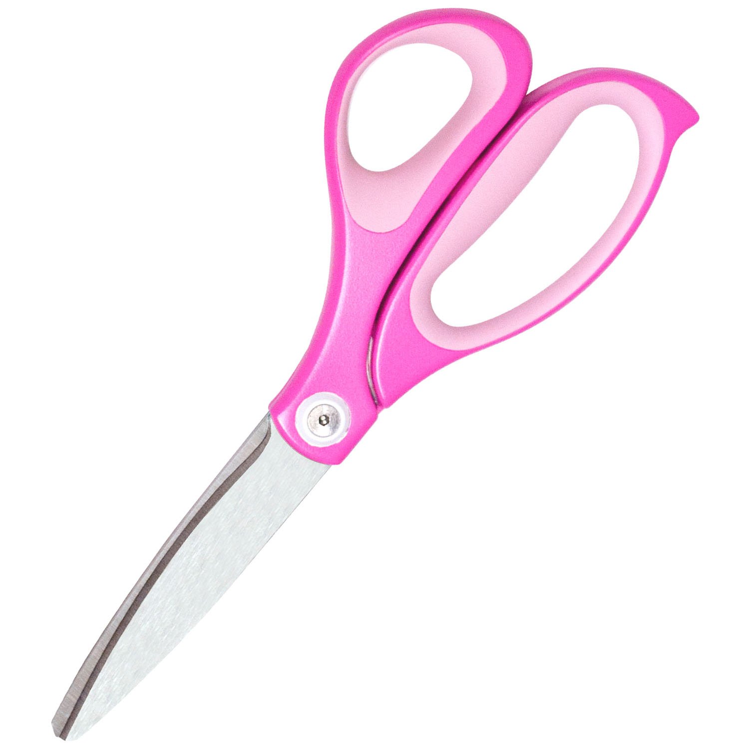 Plus Fit Cut Curve Scissors, Large, Pink (35061)