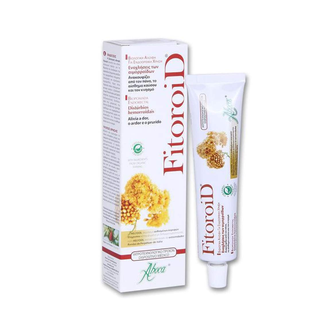 AbocaNeo Fitoroid - Discomfort of Hemorrhoids, relieves Pain, Burning and itching 40ml