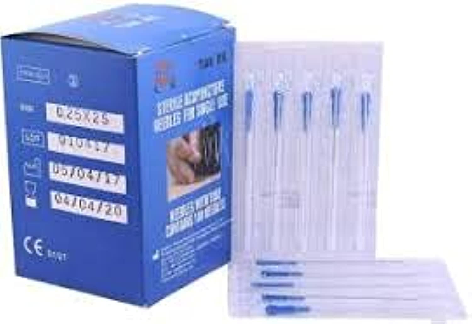 Dry Needles Physiotherapy Acupuncture_Acs 0.25x25 Each Box 100 Needles Quintity (1 Box)