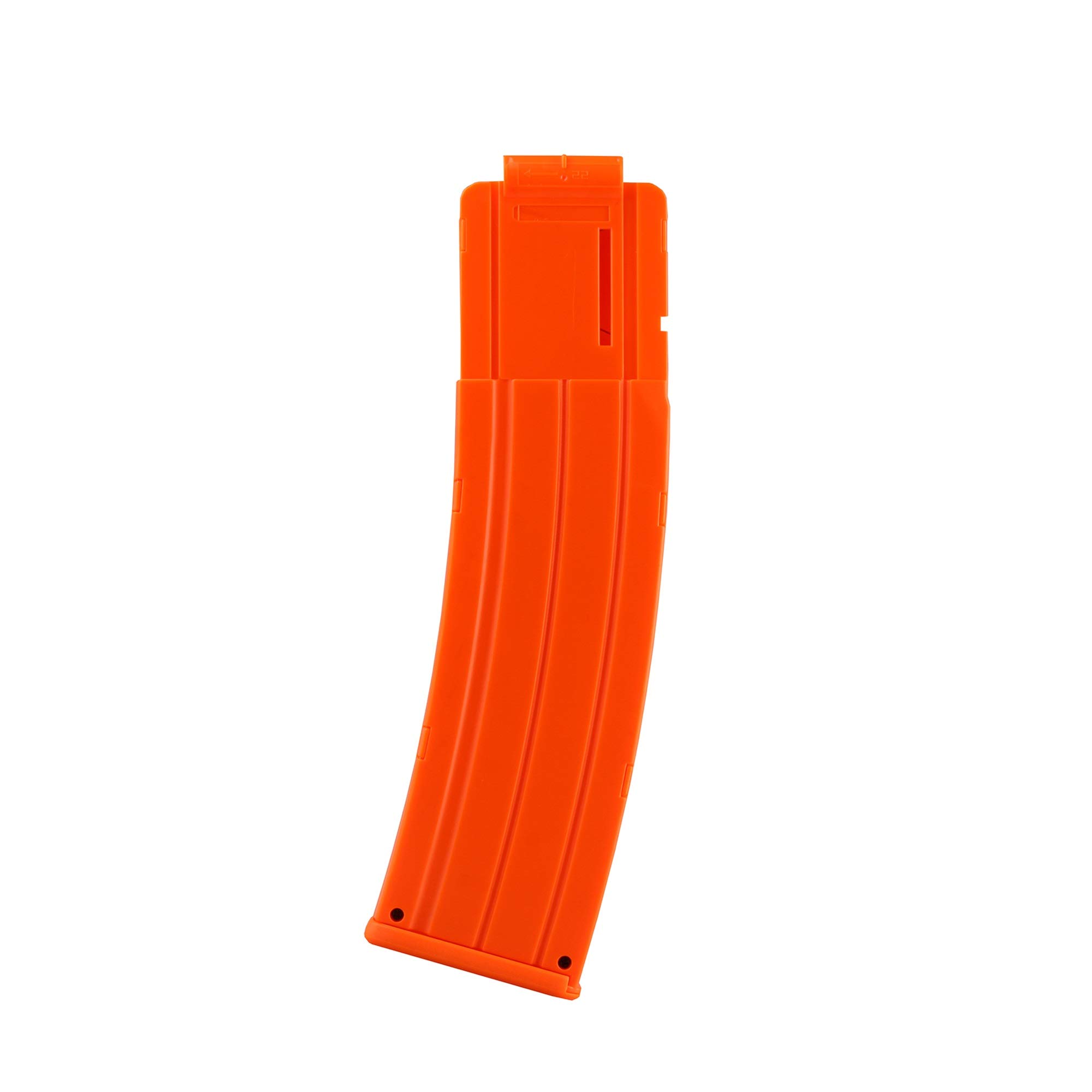 WORKER 22-Darts Banana Magazine Clip Replacement for Nerf N-Strike Elite Toy (Orange)