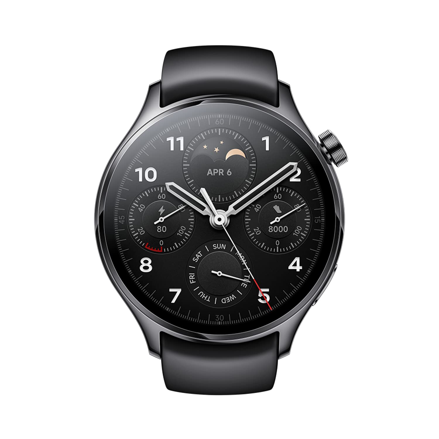 XiaomiWatch S1 Pro A classic fit. 1.47”AMOLED display, ultra-thin bezel Advanced health and workout tracking.