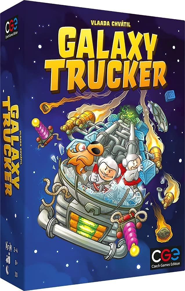 Czech Games Edition | Galaxy Trucker Relaunched | Board Game | Ages 10+ | For 2 to 4 Players | Average Playtime 60 Minutes