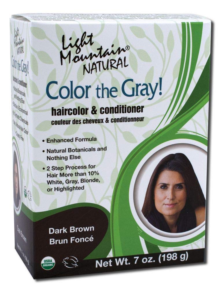 Light MountainNatural 2 Piece Natural Color The Gray!, Dark Brown