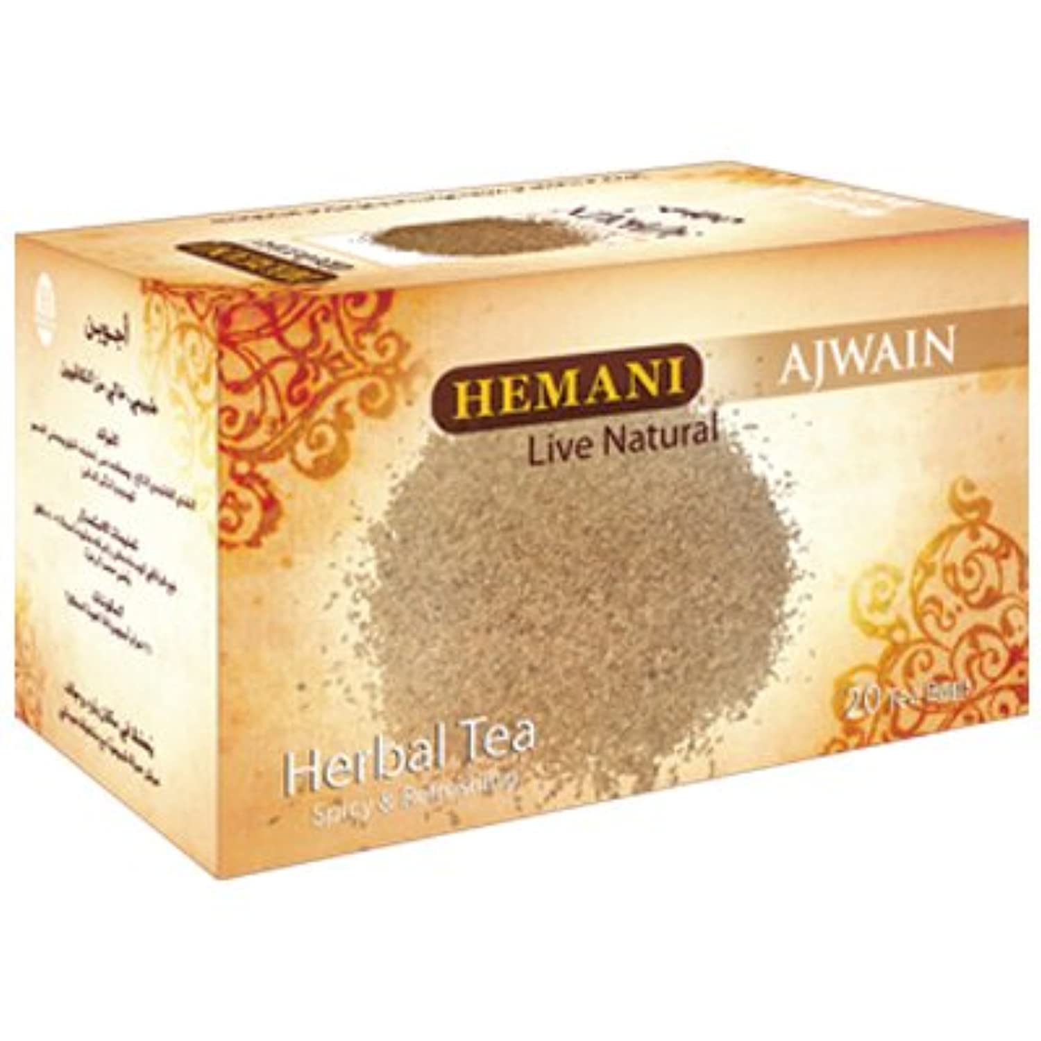 HEMANI LIVE NATURAL Hemani Herbal Tea Ajwain -20 Tea Bags