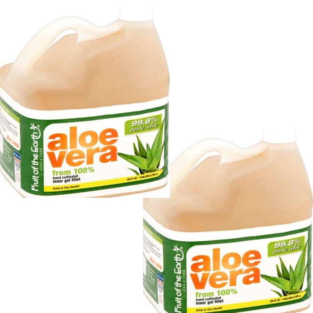 Fruit Of The Earth Aloe Vera, 128 Fluid Ounce (2 Gallon)