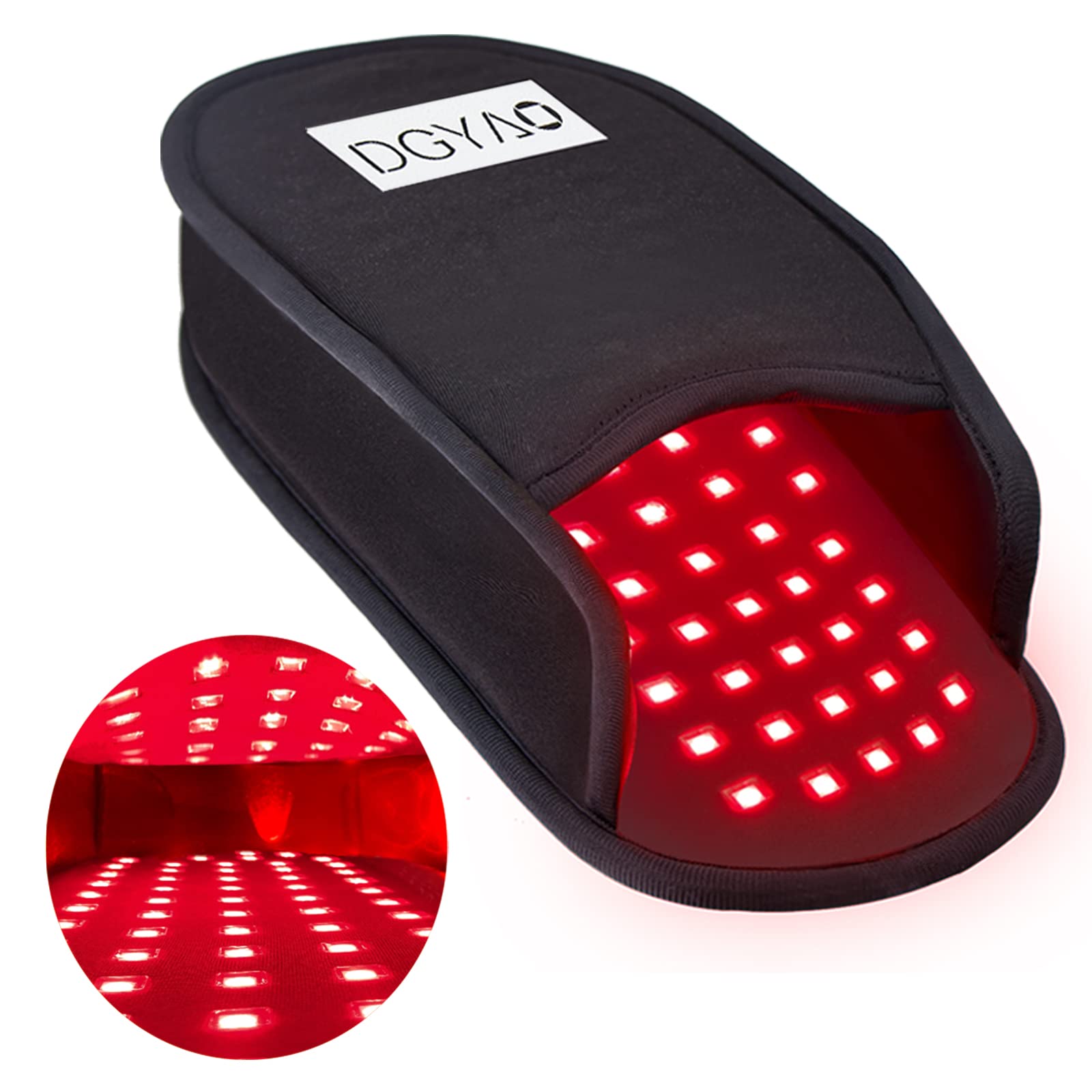 Newest Upgraded Red Infrared Light Therapy for Feet Pain Relief FDA Cleared LED Light Therapy Slipper Device for Foot Toes Instep Heel Home Use (PS-HJ1)