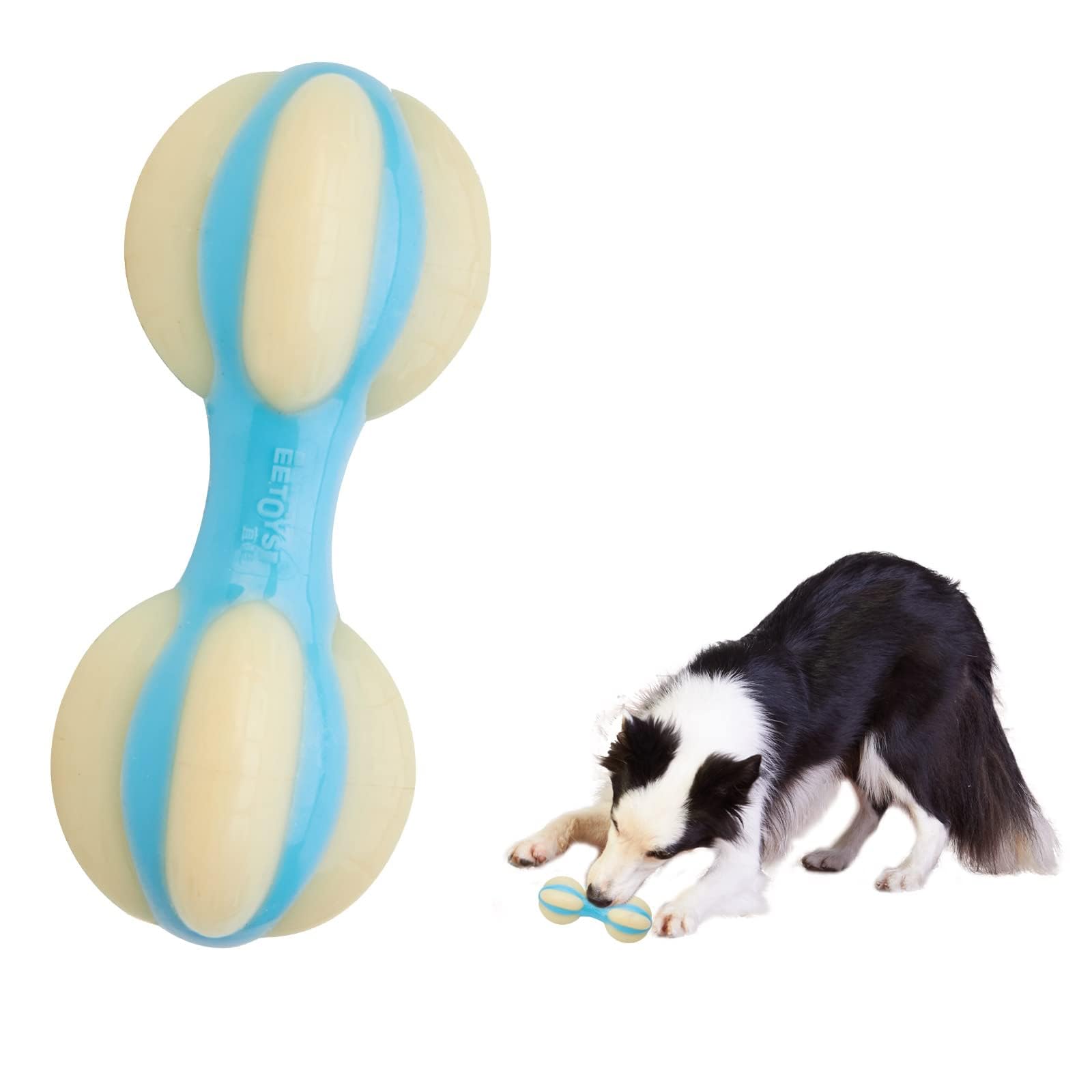 Fineiva Dog Chew Toys for Aggressive Chewers Long Lasting Dog Bones Gift