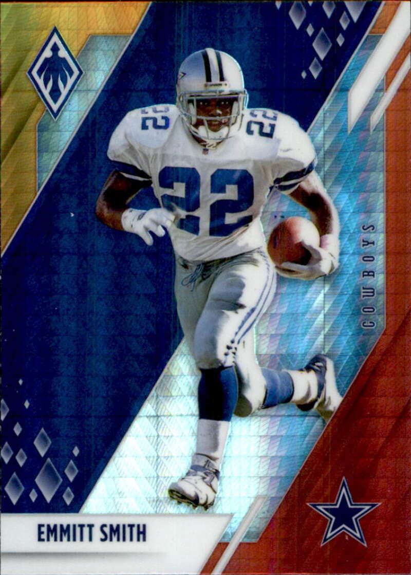 Football NFL 2021 Panini Phoenix Fire Burst #32 Emmitt Smith Cowboys