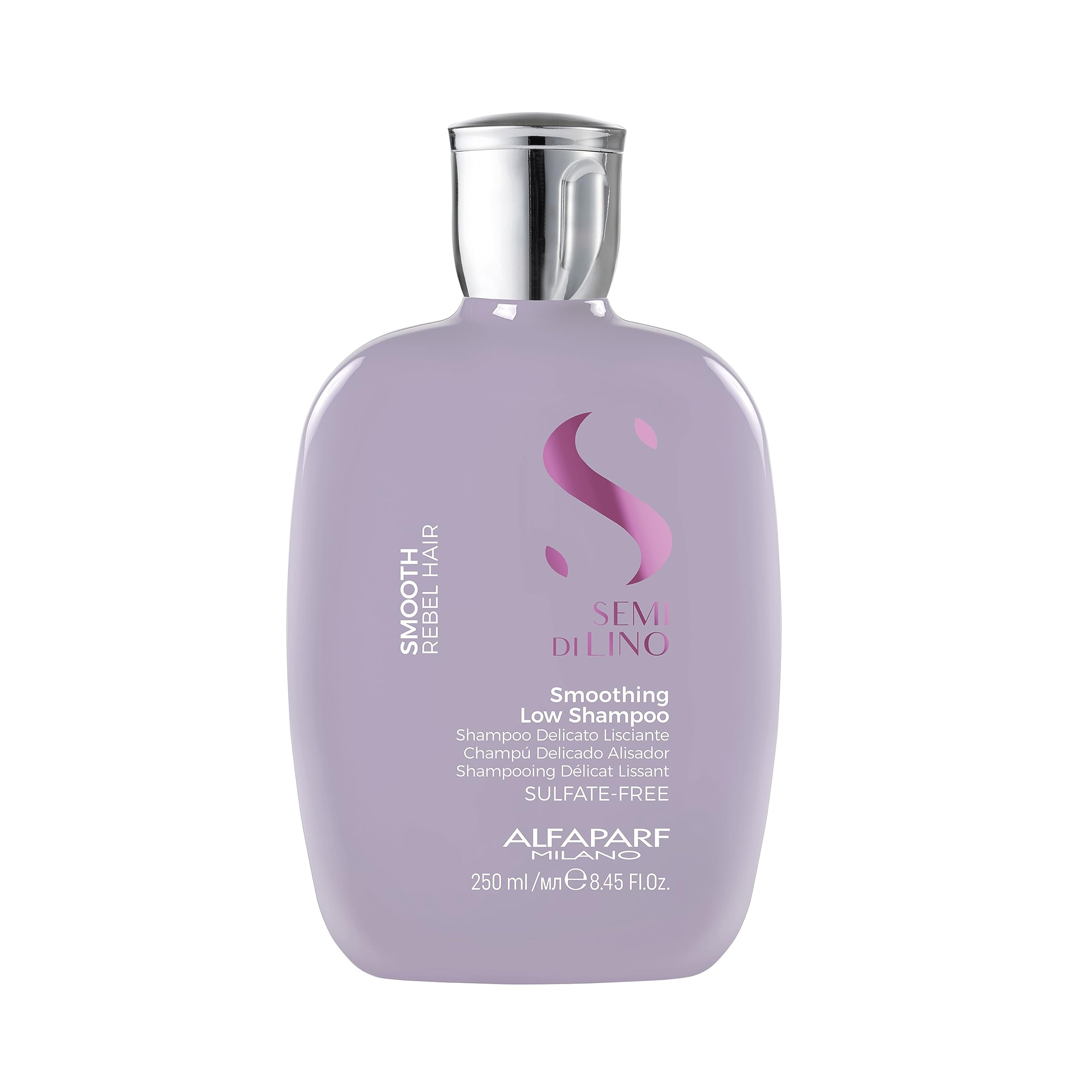 Alfaparf MilanoSemi Di Lino Smoothing Sulfate Free Shampoo - Anti Frizz Hair Care & Cleansing Shampoo to Revitalize Dry Hair & Restore Shine