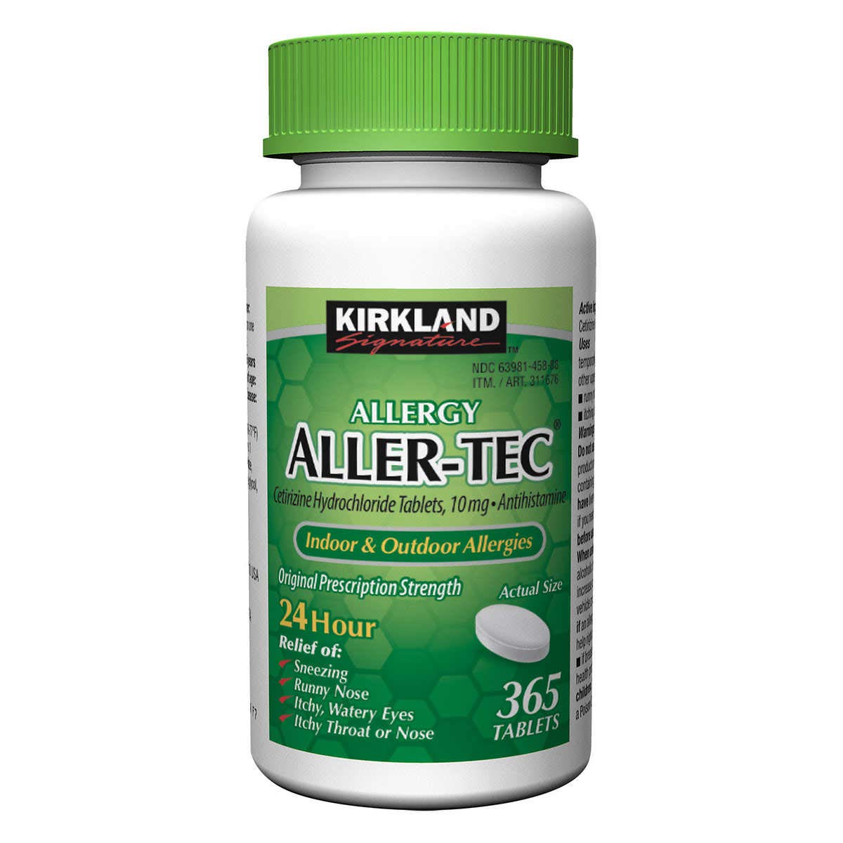 Kirkland SignatureAller-tec 10mg Tablets - 365 ct - 3 pk