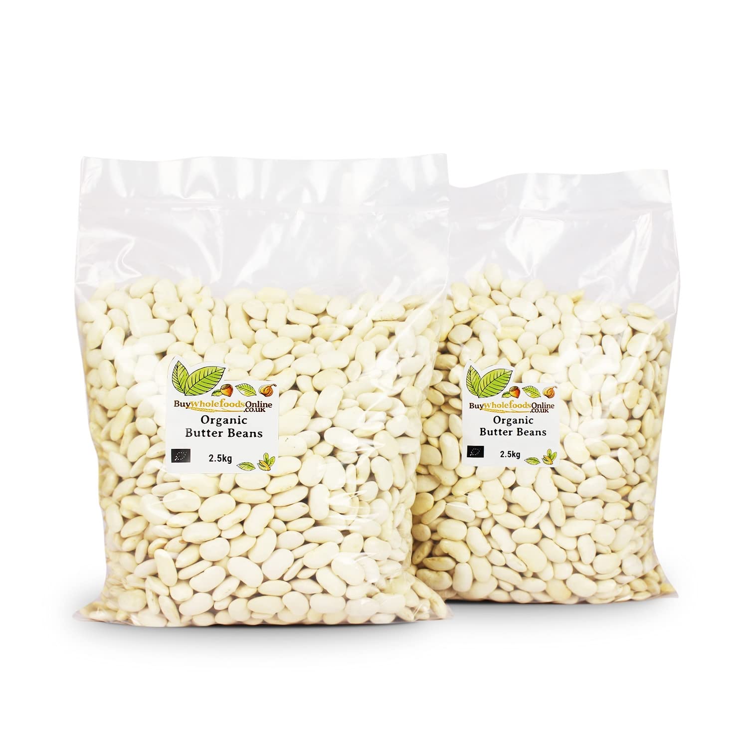 Organic Butter Beans 5kg (BWFO)