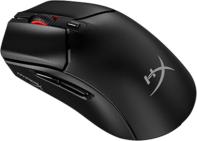 HyperX Pulsefire Haste 2 Core Wireless – Gaming Mouse for PC, Long Battery Life, Lightweight, Custom Core Sensor, Dual Wireless Connectivity, Black