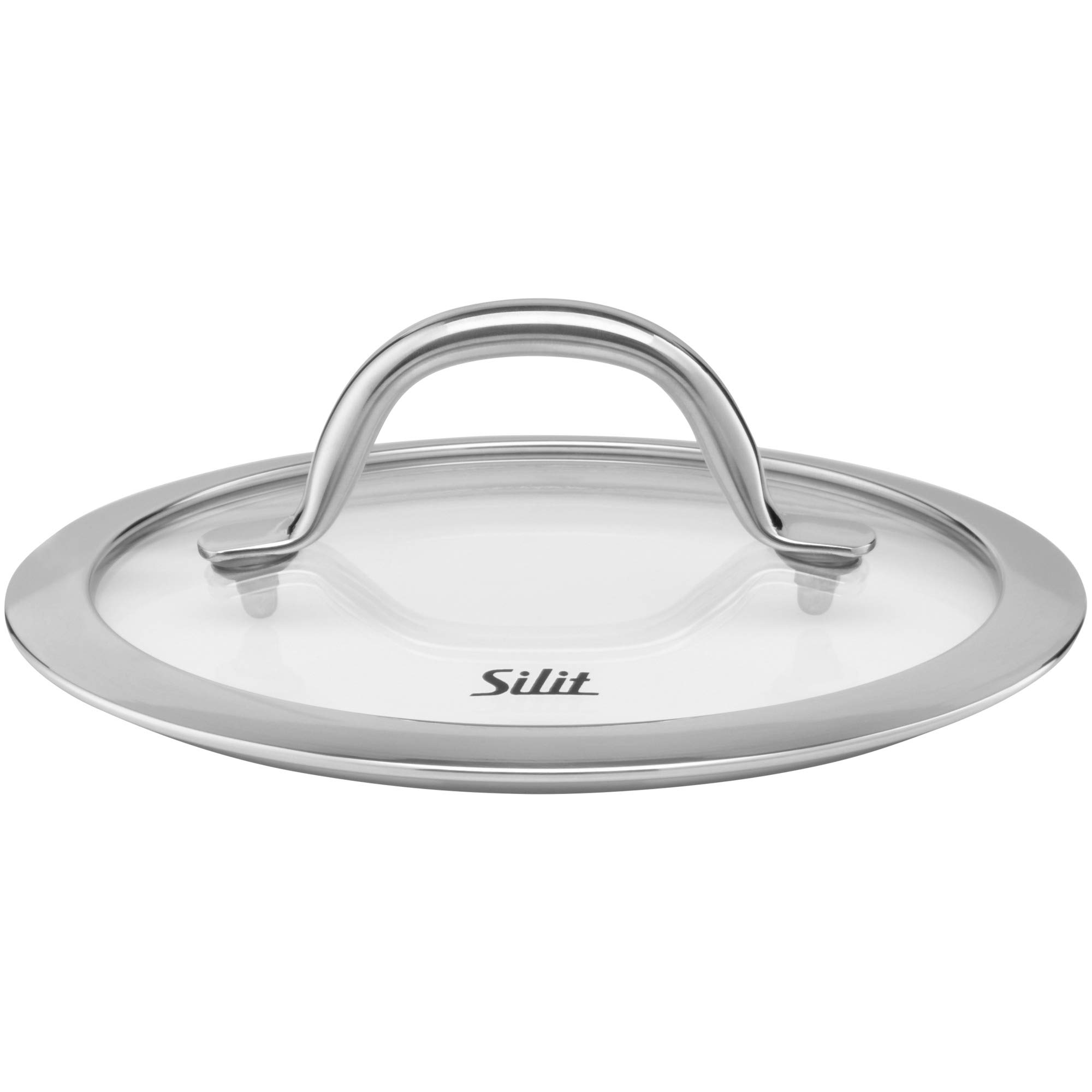 SilitMetal Handle Glass Lid, Transparent, 16 cm