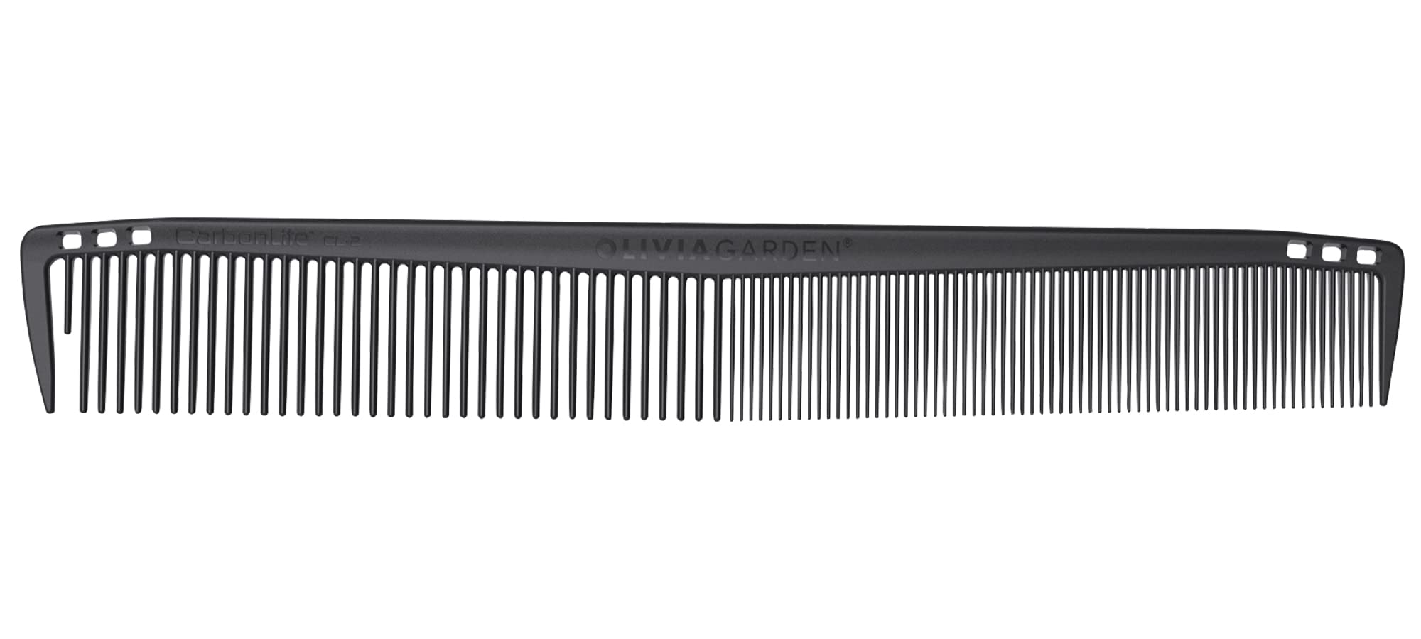 Olivia Garden CarbonLite carbon combs, totally snag-free, ultra-light, high heat resistant, durable and anti-static