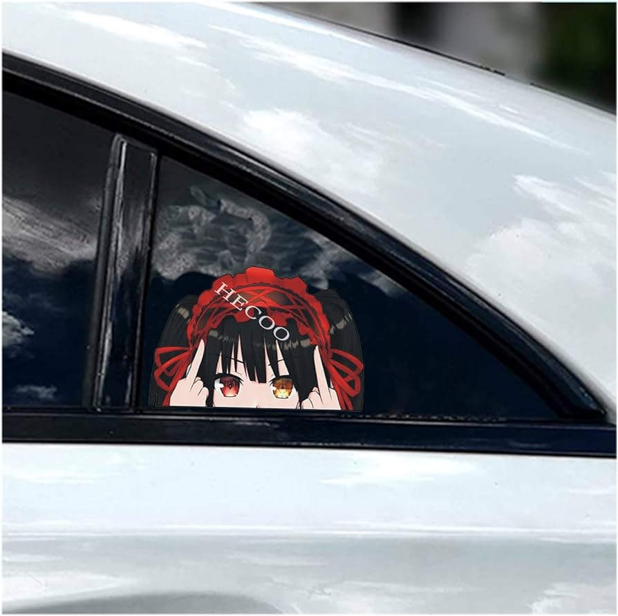 Anime Car Decal  Geeksticker