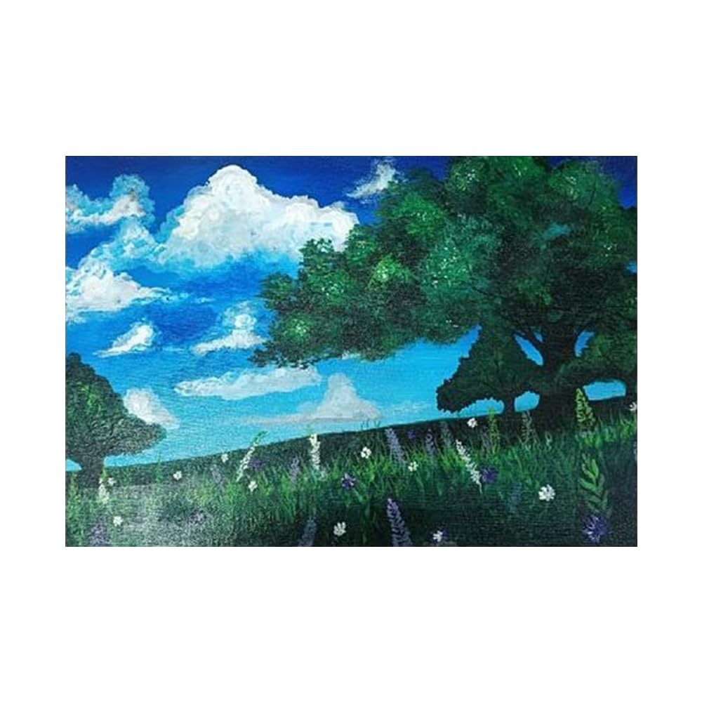 Penkraft Landscape | Canvas Painting | DIY Kit | Scenic Art | Perfect for Home Decor & Gifting | Includes Canvas, Paints, Brushes | Step-by-Step Guide