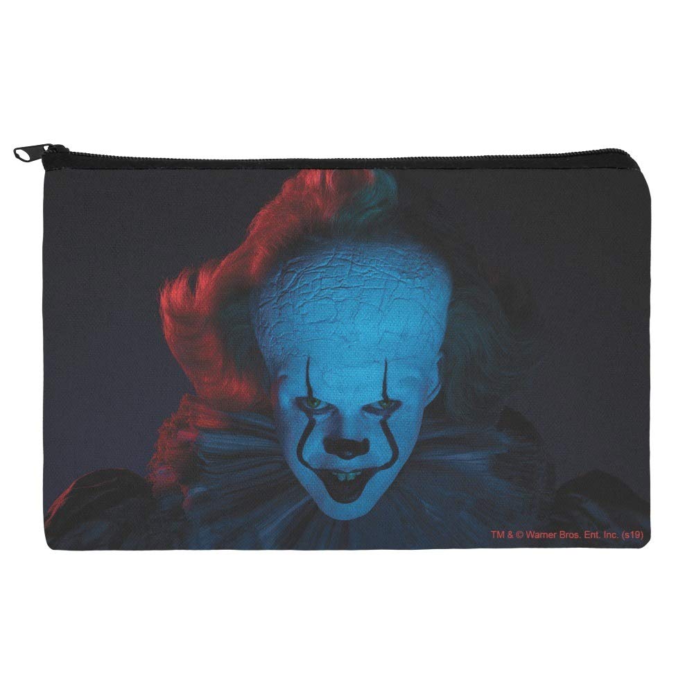 GRAPHICS & MOREIT: Chapter 2 Blue Pennywise Makeup Cosmetic Bag Organizer Pouch