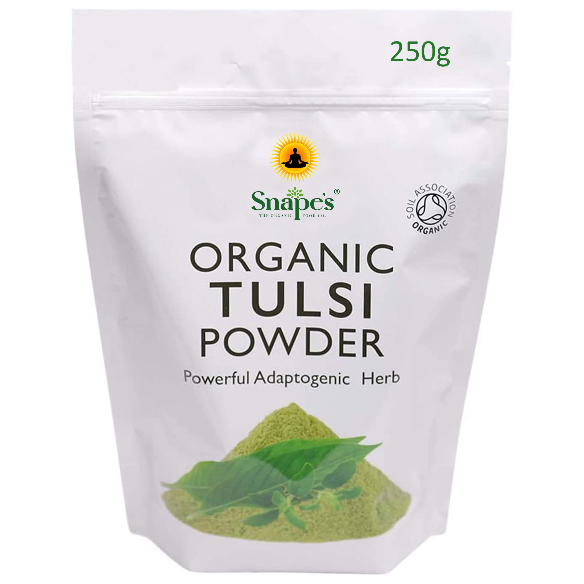 Snape's Organic Tulsi Powder 250g- Ocimum Tenuiflorum - Holy Basil