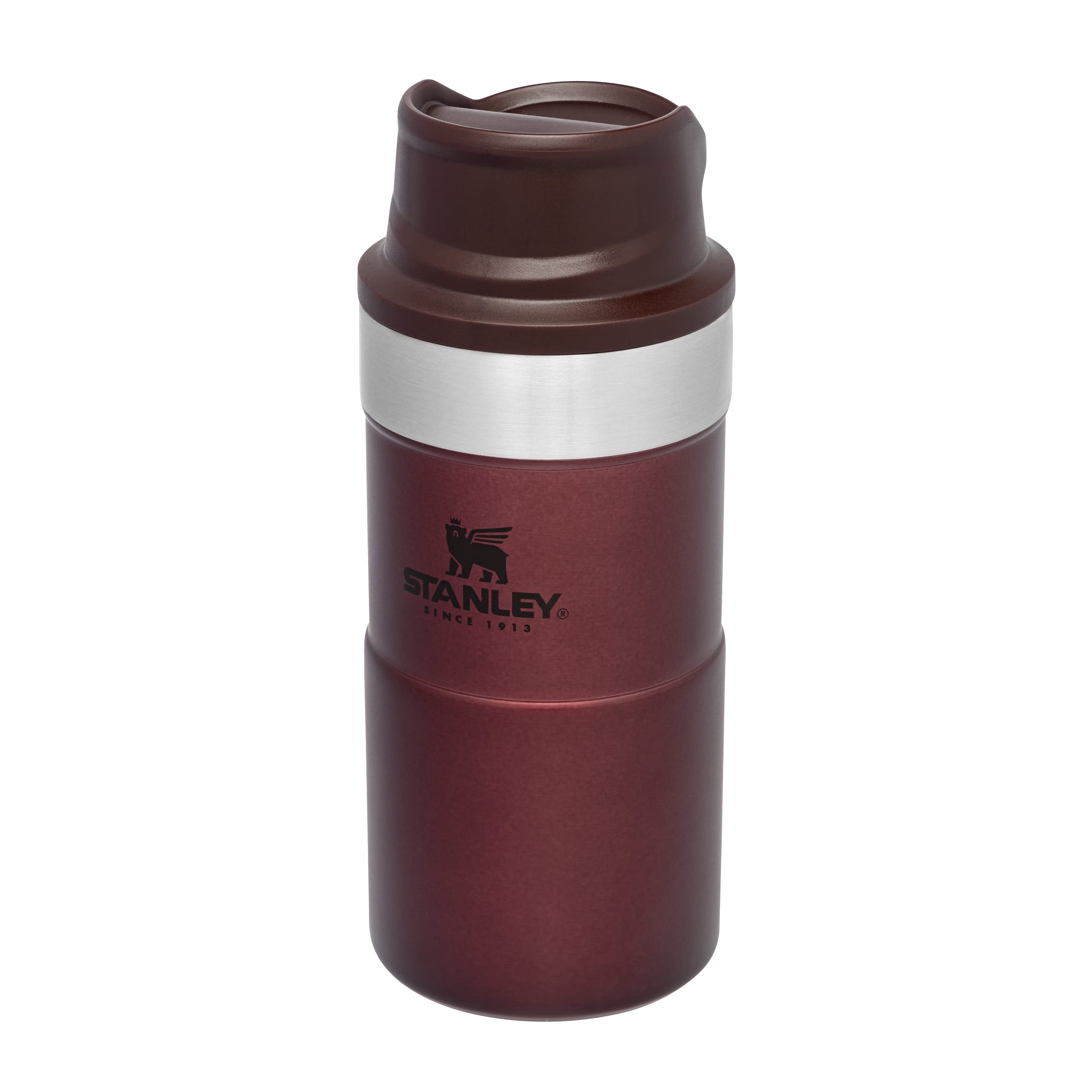 Stanley Trigger Action Travel Mug 0.47L - Keeps Hot for 3-7 Hours - BPA-Free - Thermal Mug for Hot Drinks - Leakproof Reusable Coffee Cup - Dishwasher Safe