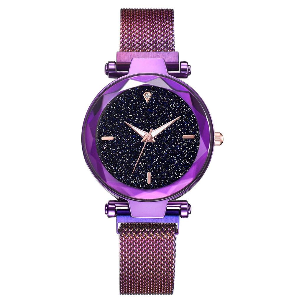 Shop 3raby4 Colors Waterproof Luxury Starry Sky Watches