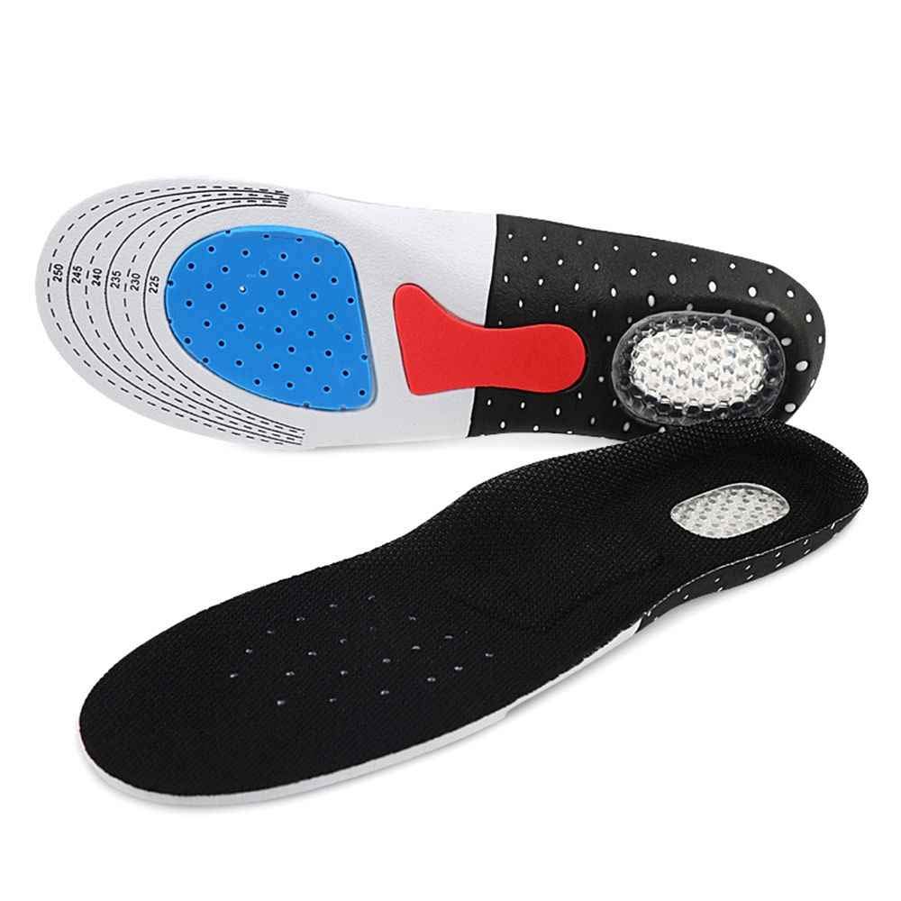 HappystepHappystep Sport Gel Insoles, Heel Cushioning and Shock Absorption US Men Size 8-11 or US Women Size 10-12, Black, US Men Size 8-11 or US Women Size 10-12