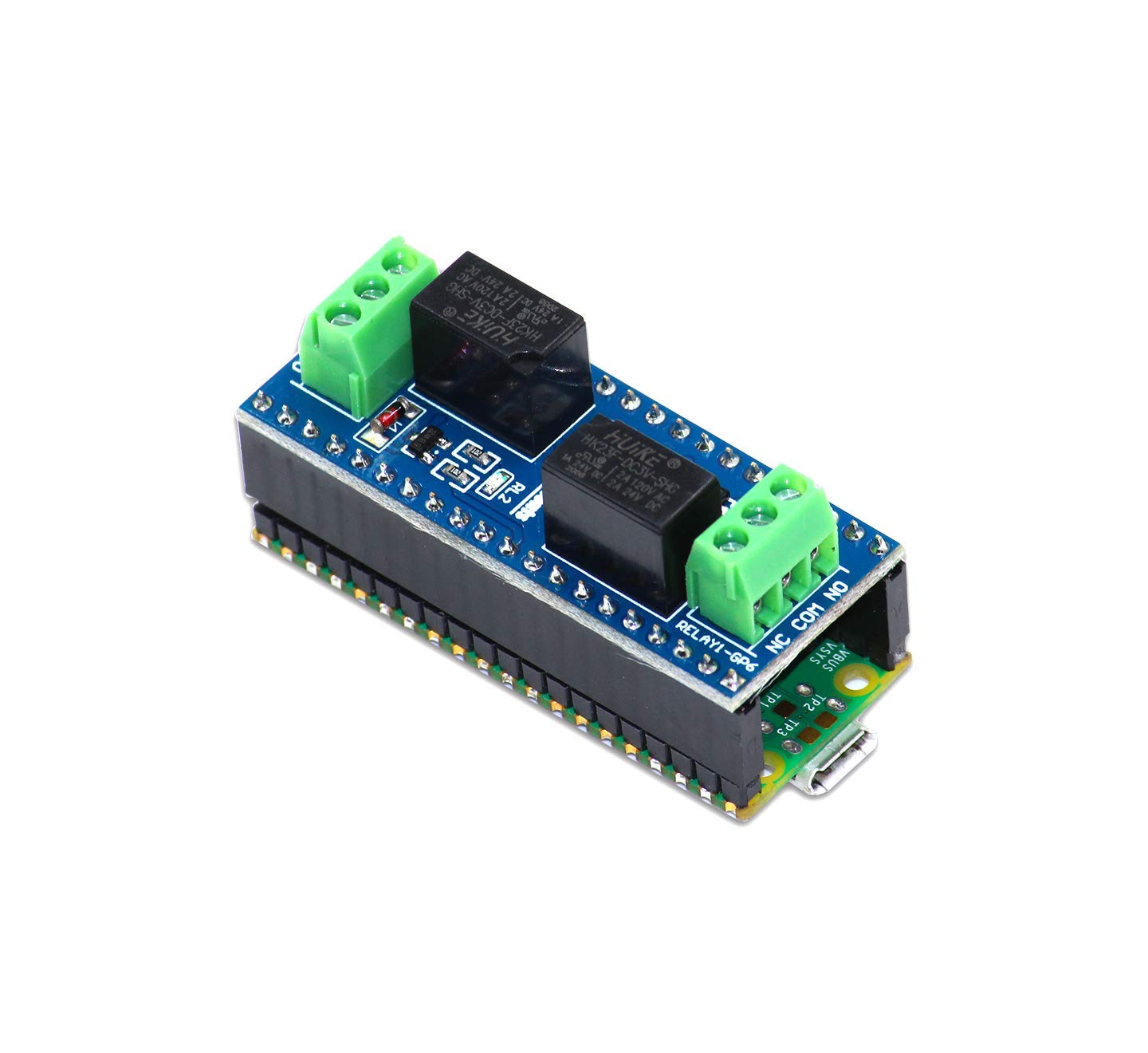 sb componentsRaspberry Pi Pico Board with Pico 3V Relay HAT Raspberry Pi Pico Relay Board for Raspberry Pi Pico, Raspberry Pi Pico Kit