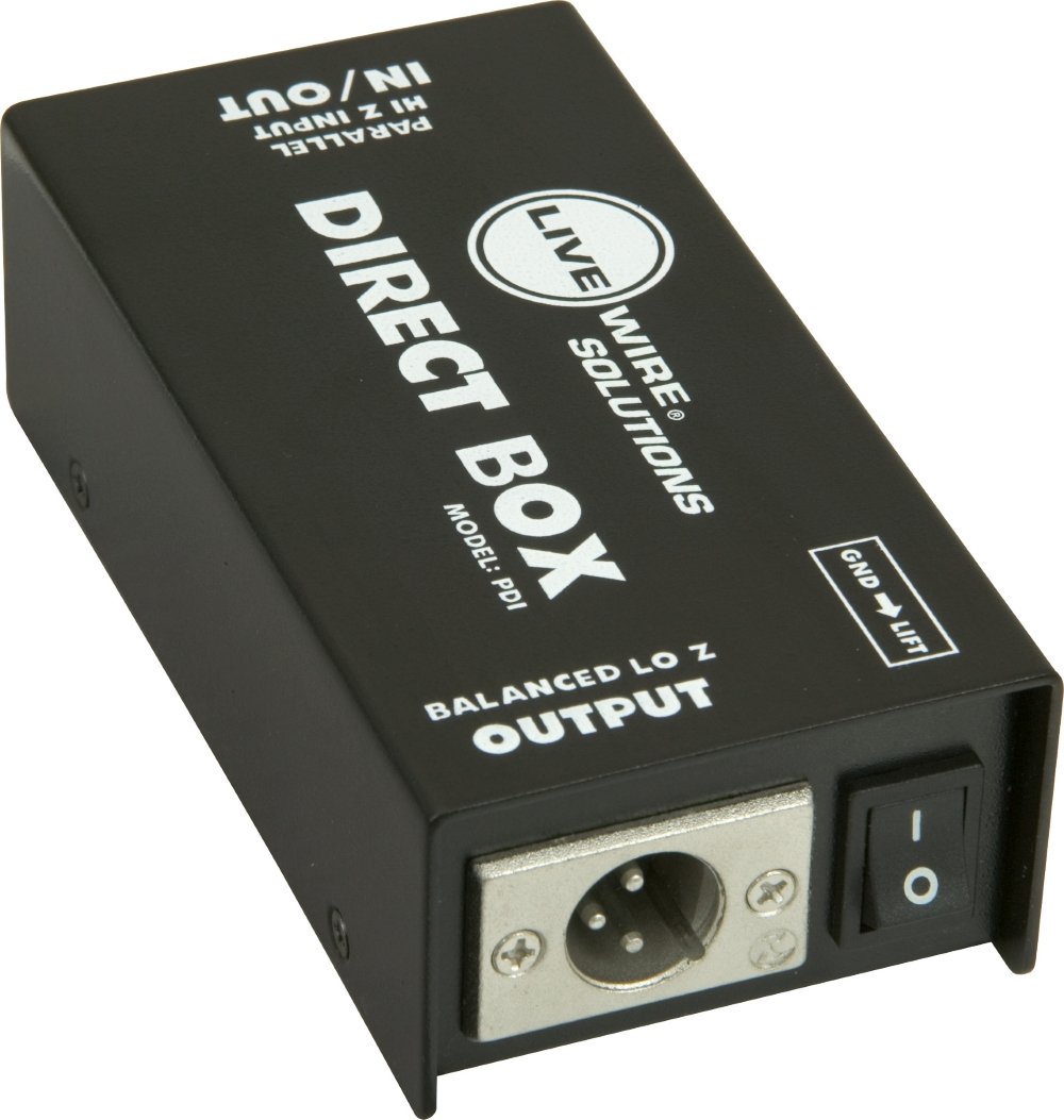 Livewire PDI Double Shielded Heavy Duty Passive Direct Box