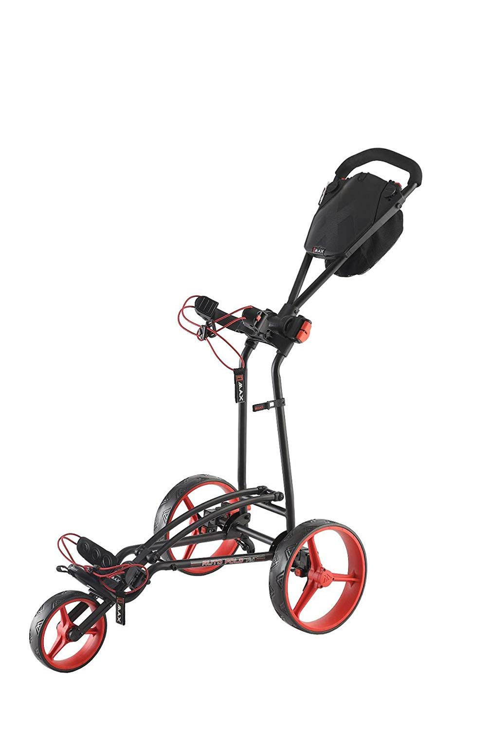 Big Max Autofold FF Golf Push Cart - Flat, Quick-Fold Design for Easy Transport, Ultra-Stable and Durable, Ideal for Golf Cart Bags & Clubs