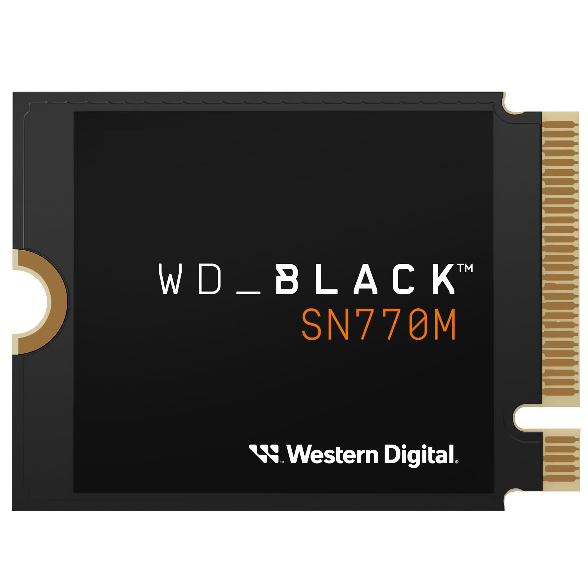 WD_BLACK 2TB SN770M NVMe SSD M.2 2230,speeds of upto 5,000 MB/s Read 4,000 MB/s Write, compatible with ASUS ROG Ally,Steam Deck,Ultrathin PCs -WDBDNH0020BBK-WRSN