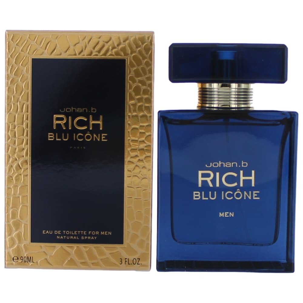 GeparlysJohan B Rich Blue For Men 90ml - Eau de Toilette