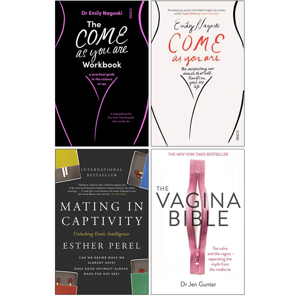 The Come As You Are Workbook, Come as You Are, Mating in Captivity, The Vagina Bible 4 Books Collection Set