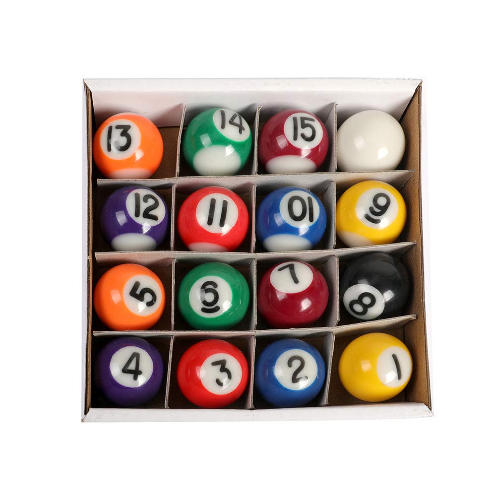 Boshen Billiard Balls Pool Table Balls Set 1" Or 2-1/4" in Diameter