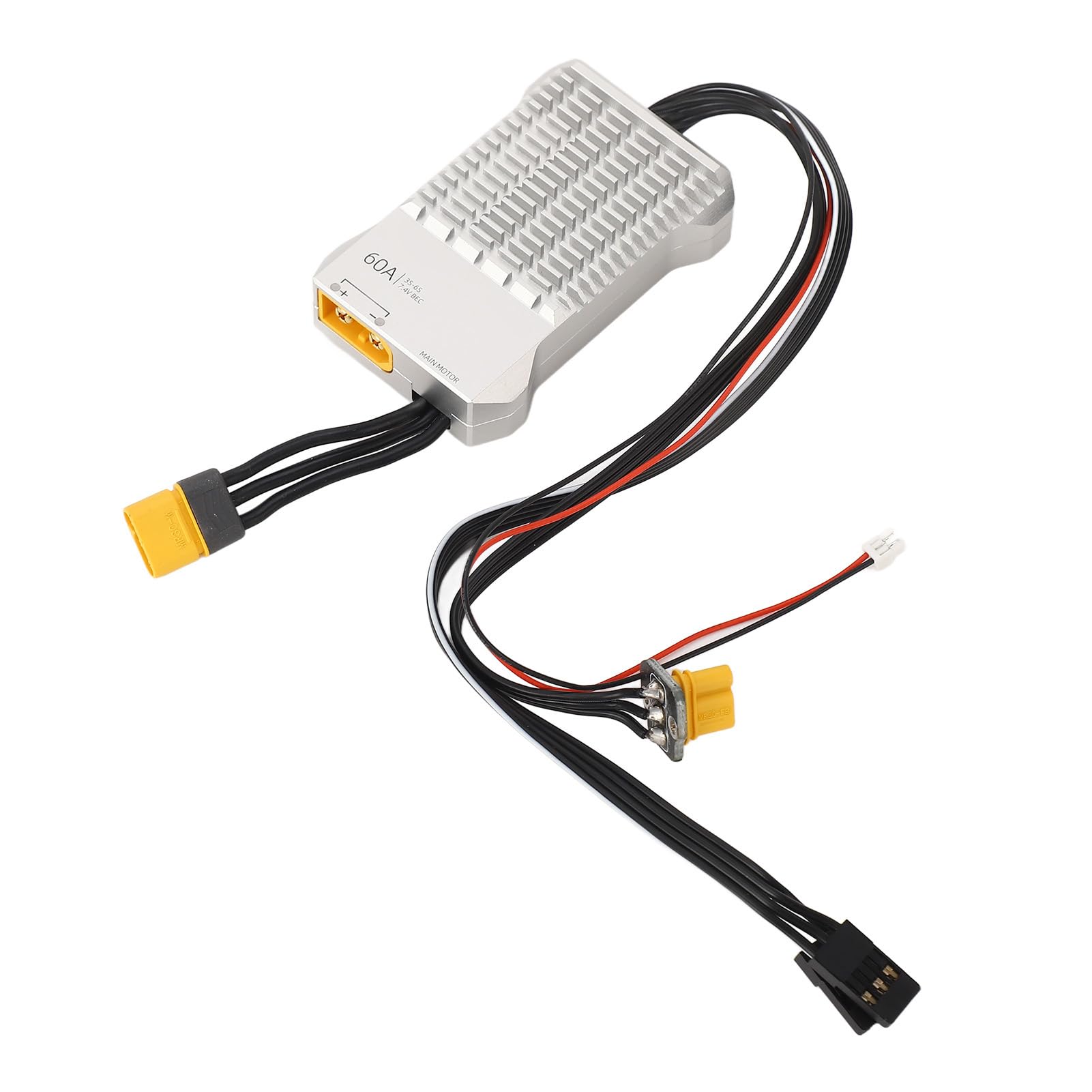 60A 3S‑6S ESC Electric Speed Controller 7.4V BEC Digital Helicopter ESC for Flywing FW450 V3