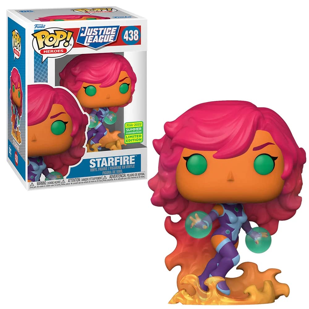 FunkoPOP! Heroes Justice League Starfire #438 Summer Convention 2022 Limited Edition