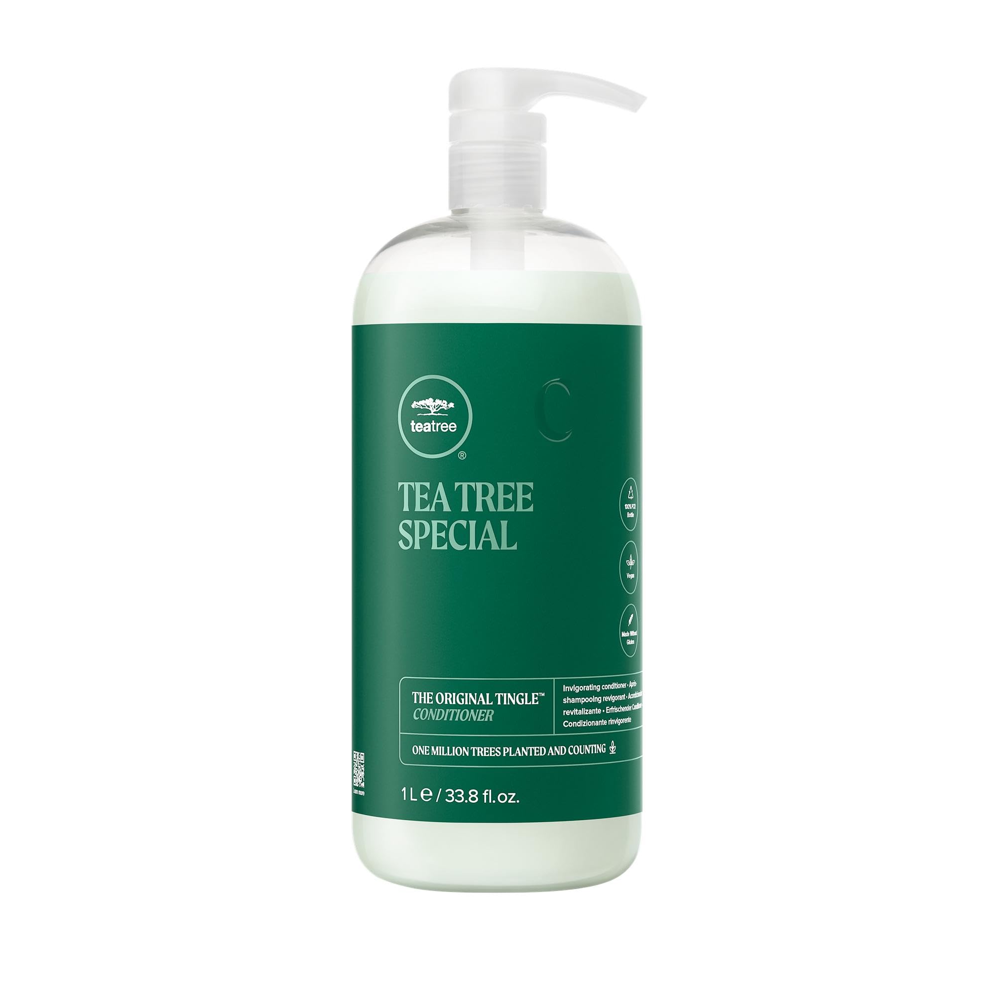 Tea Tree Special Conditioner, Detangles, Smooths + Softens, For All Hair Types