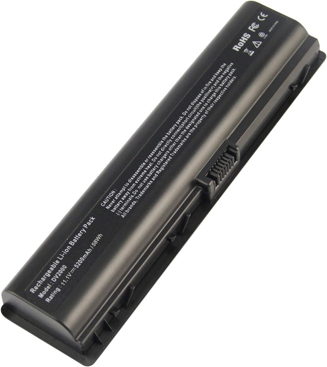 Laptop Battery Compatible With HP Pavilion DV6700 DV6500 DV6300 DV6100 DV6000 DV2700 DV2500 DV2100 DV2000, fit 446506-001 441243-001 441611-001.