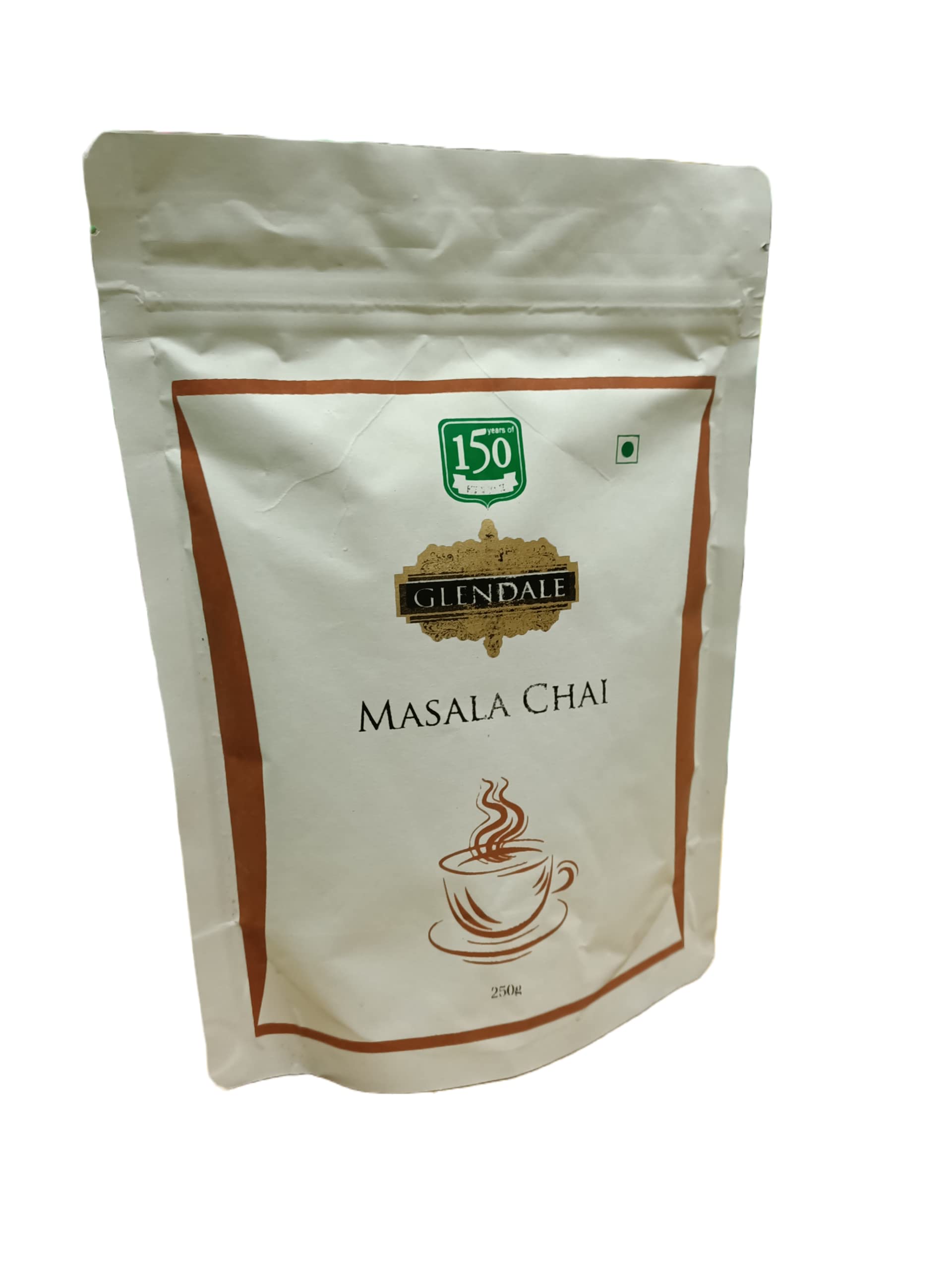 GLENDALE Masala Chai | 250 g | Pack of 1 | Total 250 g | High Grown Nilgiri Tea | 150 Years of Heritage