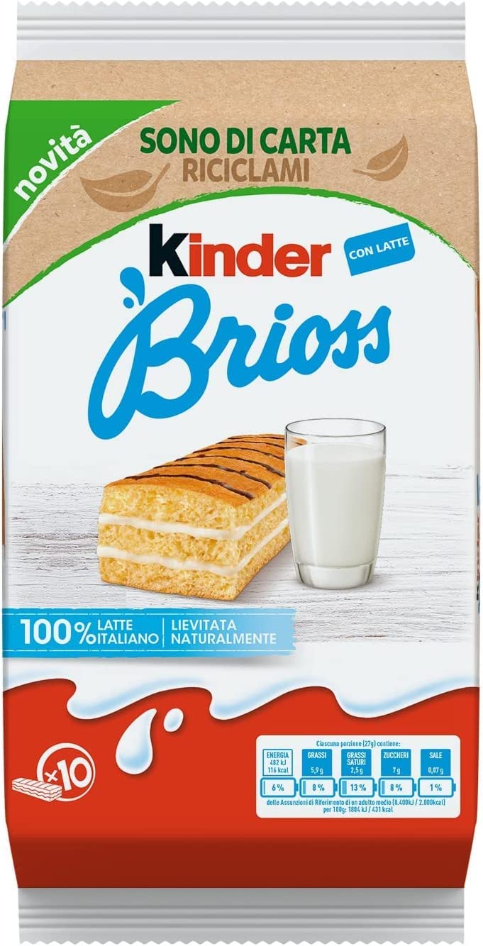 Kinder BRIOSS AL Latte - 270G