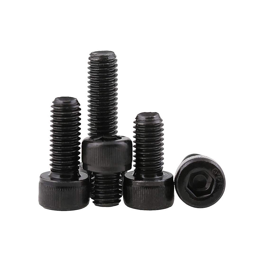 Dreneco High Tensile Hex Socket Cap Machine Screws Allen Bolts, Carbon Steel, M6*20mm,50 pcs