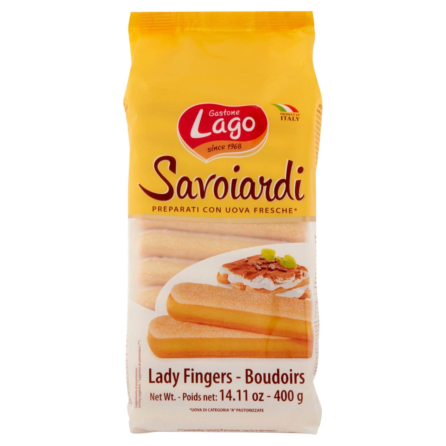 LAGO Savoiardi Lady Fingers - 400 gm