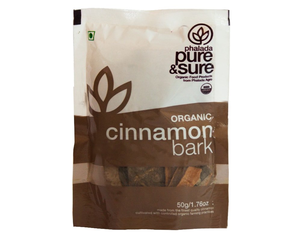 Phalada - Pure & Sure Organic Cinnamon Bark - 50 Gm