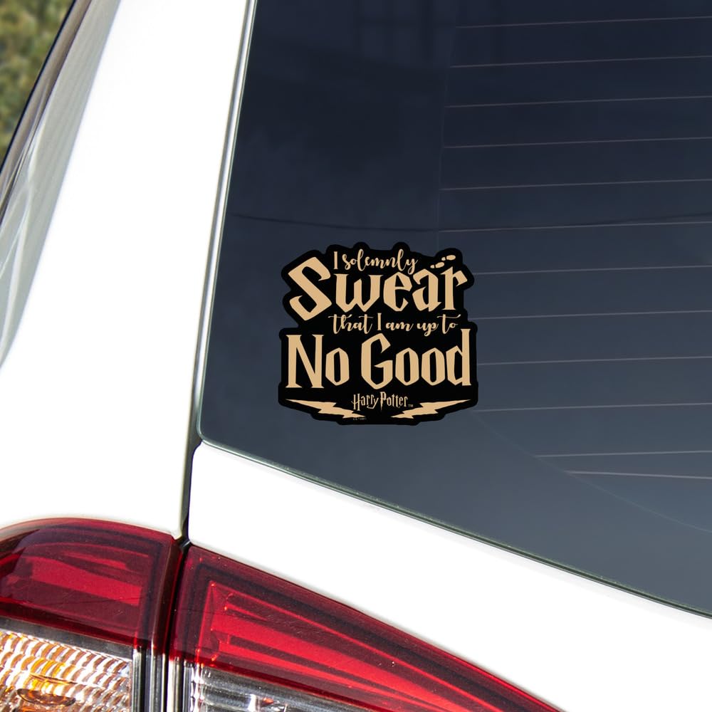 Harry Potter I Am Up to No Good Decal Premium 4" Die Cut Vinyl Sticker Decal for Cars Trucks Auto Windows