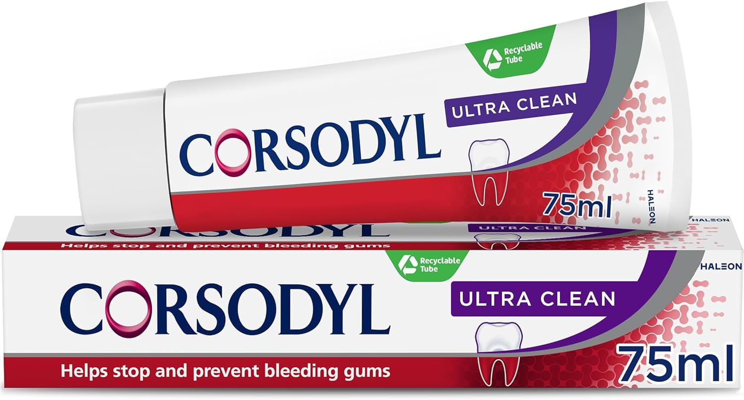 CorsodylUltra Clean Daily Gum Care Fluoride Toothpaste 75ml