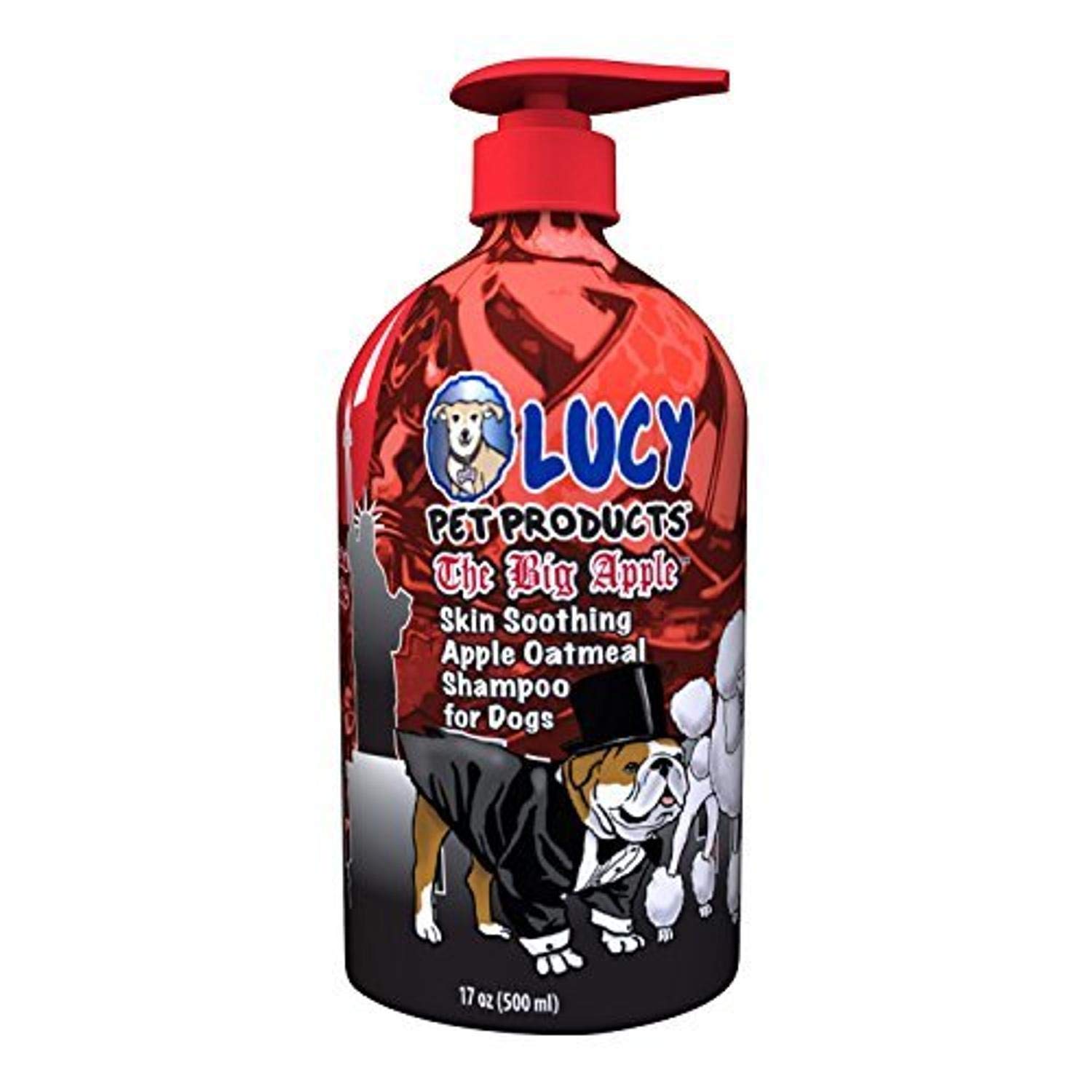 Lucy Pet All Natural Shampoo for Dogs - Skin Soothing Apple Oatmeal