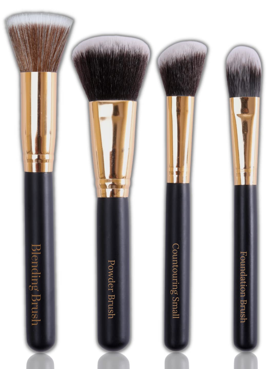 Complete Face Brush Set Blending Brush, Contouring Brush, Powder Brush & Foundation Brush By Doris Brown