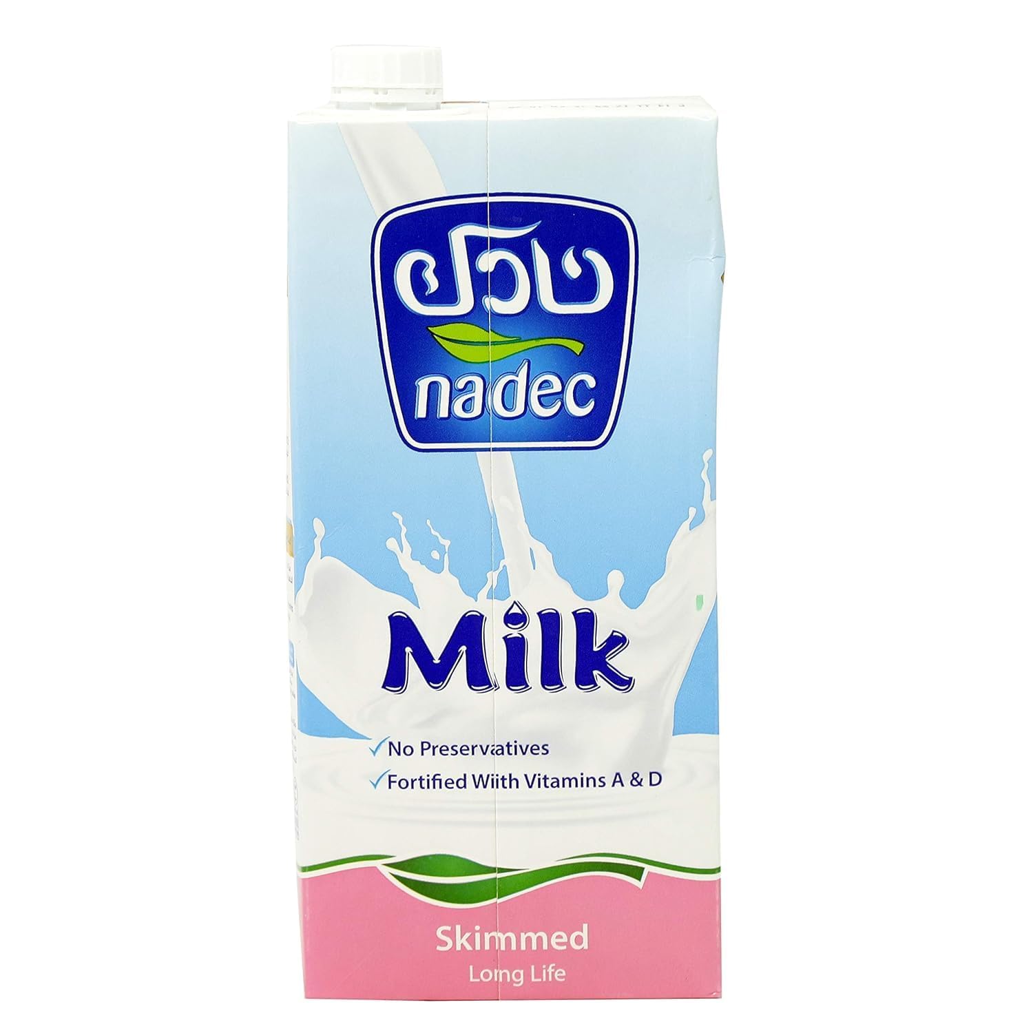 Nadec Skimmed Long Life Milk 1Liter