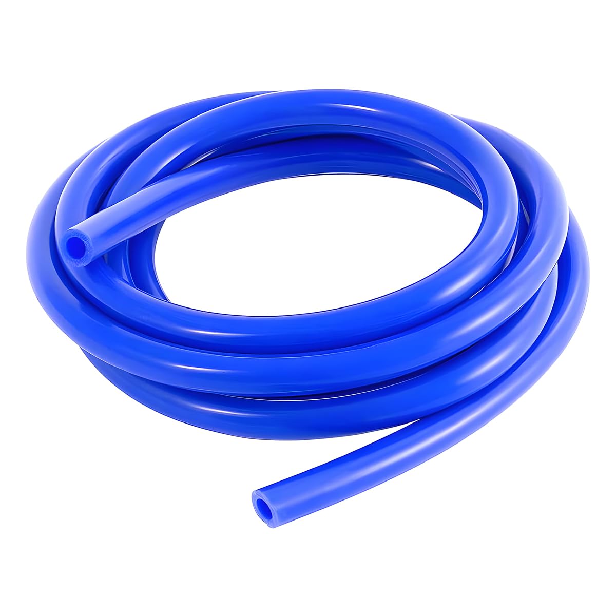 BELOMISilicone Vacuum Tubing Hose Line, 10 or 5 Ft 1/8"(3mm) or 1/4" (6mm) Inner Diameter Hose, High Tempterature 130PSI Max Pressure for Multiple Use (Blue, 13 Ft+1/5'' inner diameter)