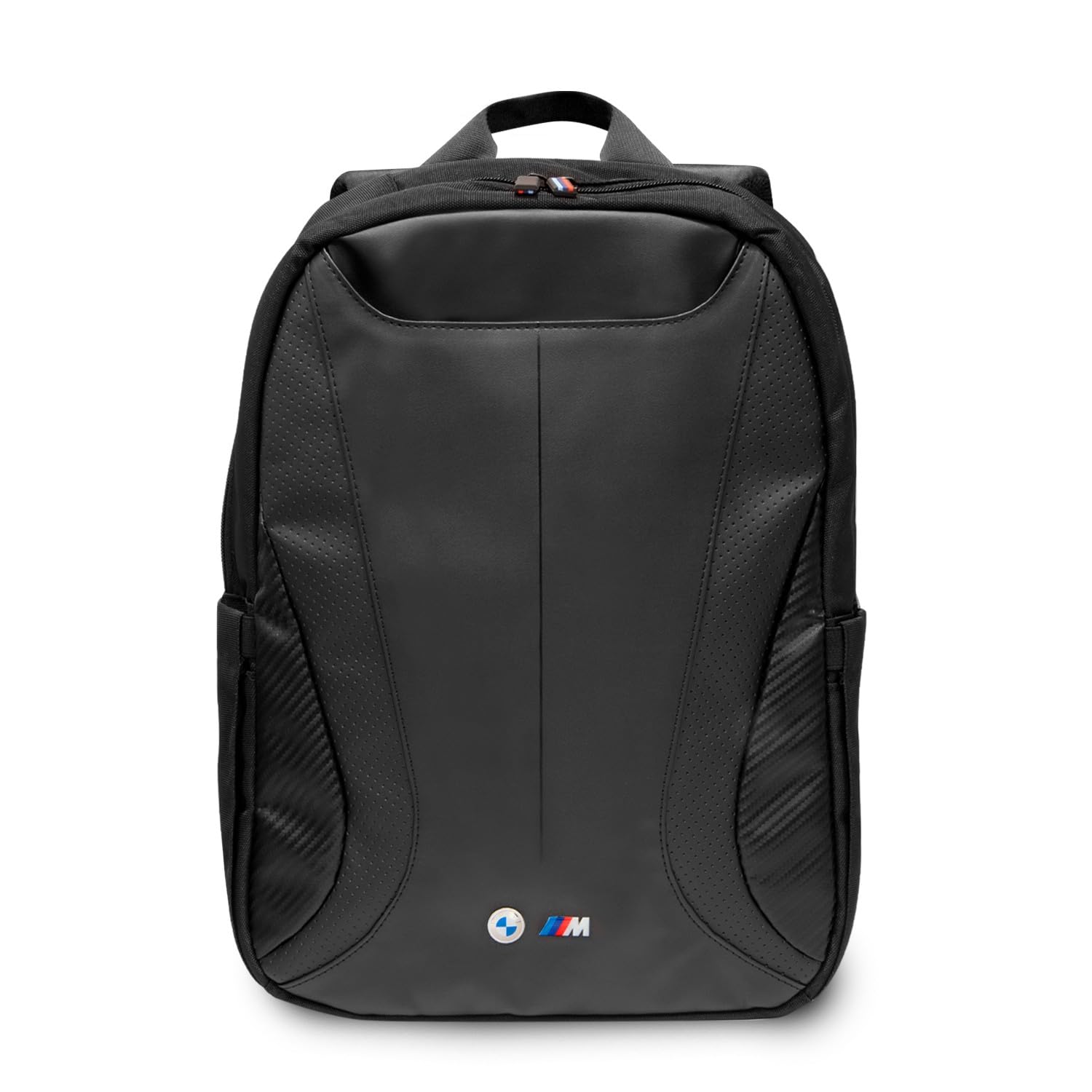 CG MOBILEBMW Computer Leather & PU Nylon Backpack 15" - Black (BMBP15SPCTFK)