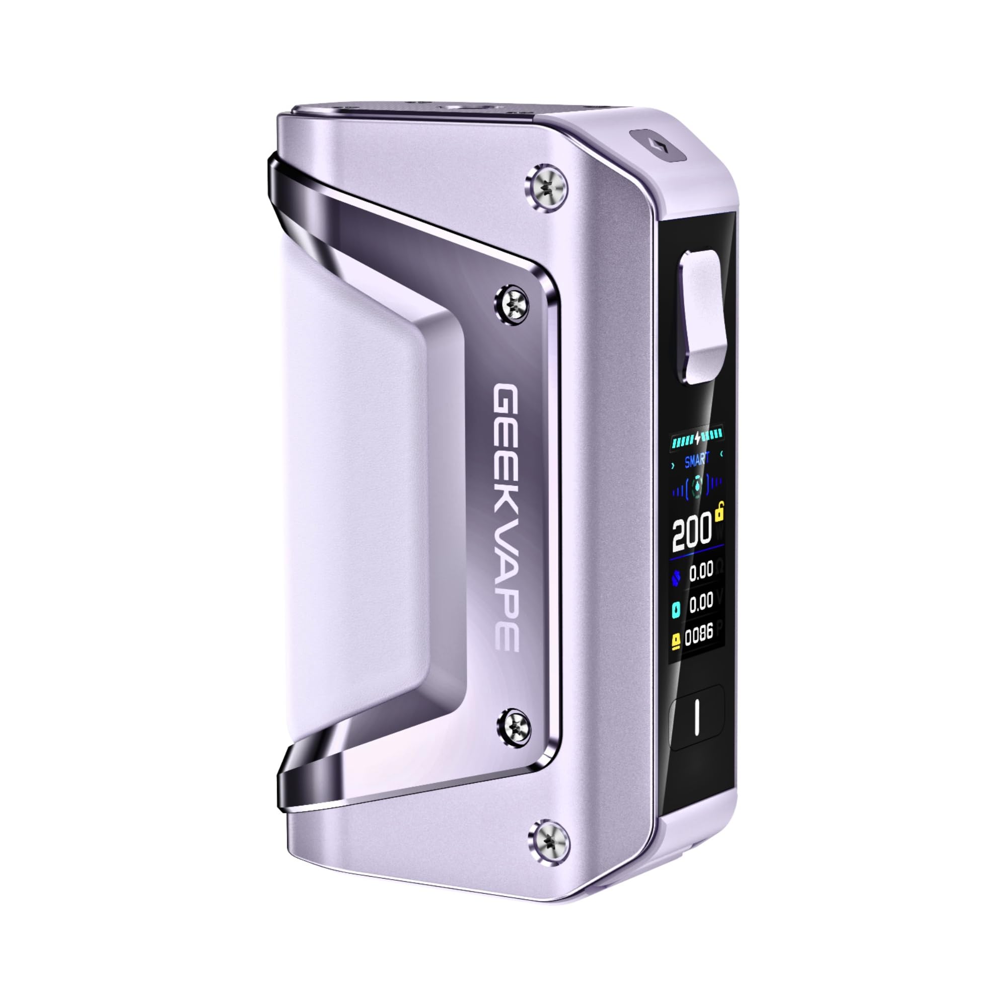 Geekvape Aegis Legend 3 Vape Mod - 5–200W, DTL Vaping, Multiple Modes, IP68 Rating, Waterproof, Dustproof & Shockproof [Requires 2 x 18650 Battery - Sold Separately] No Nicotine [Purple]