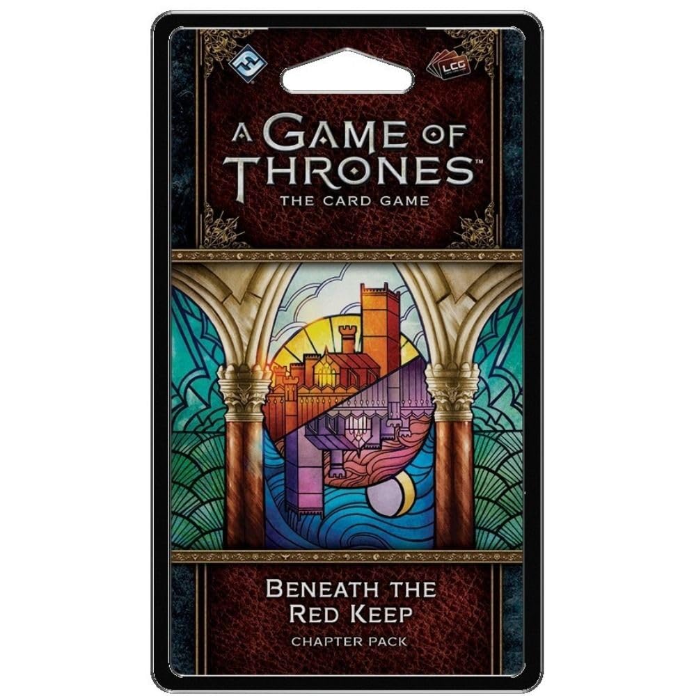 Fantasy Flight Games A Game of Thrones LCG 2nd Edition: Beneath The Red Keep - Ages 14+, 2-4 Players, 60 Minute Playtime, Made